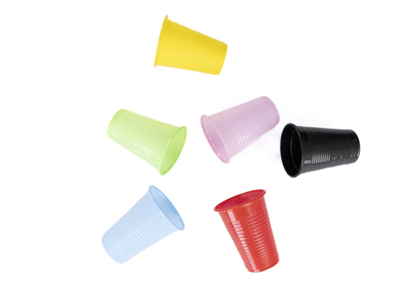 BICCHIERI COLORATI 200 ML