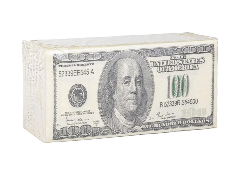 TOVAGLIOLI 100 DOLLARI